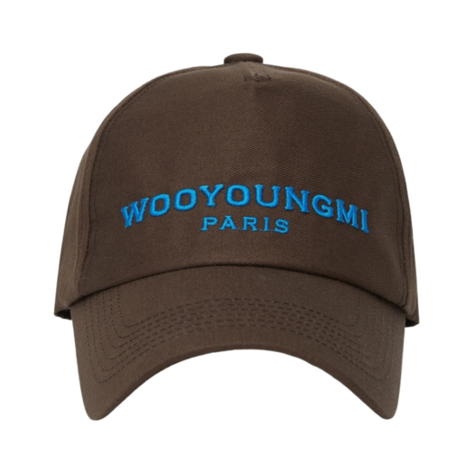 Wooyoungmi Embroidered Ball Cap Brown - 23SS