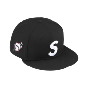 Supreme x New Era Screw Ball S Logo Black - 24FW