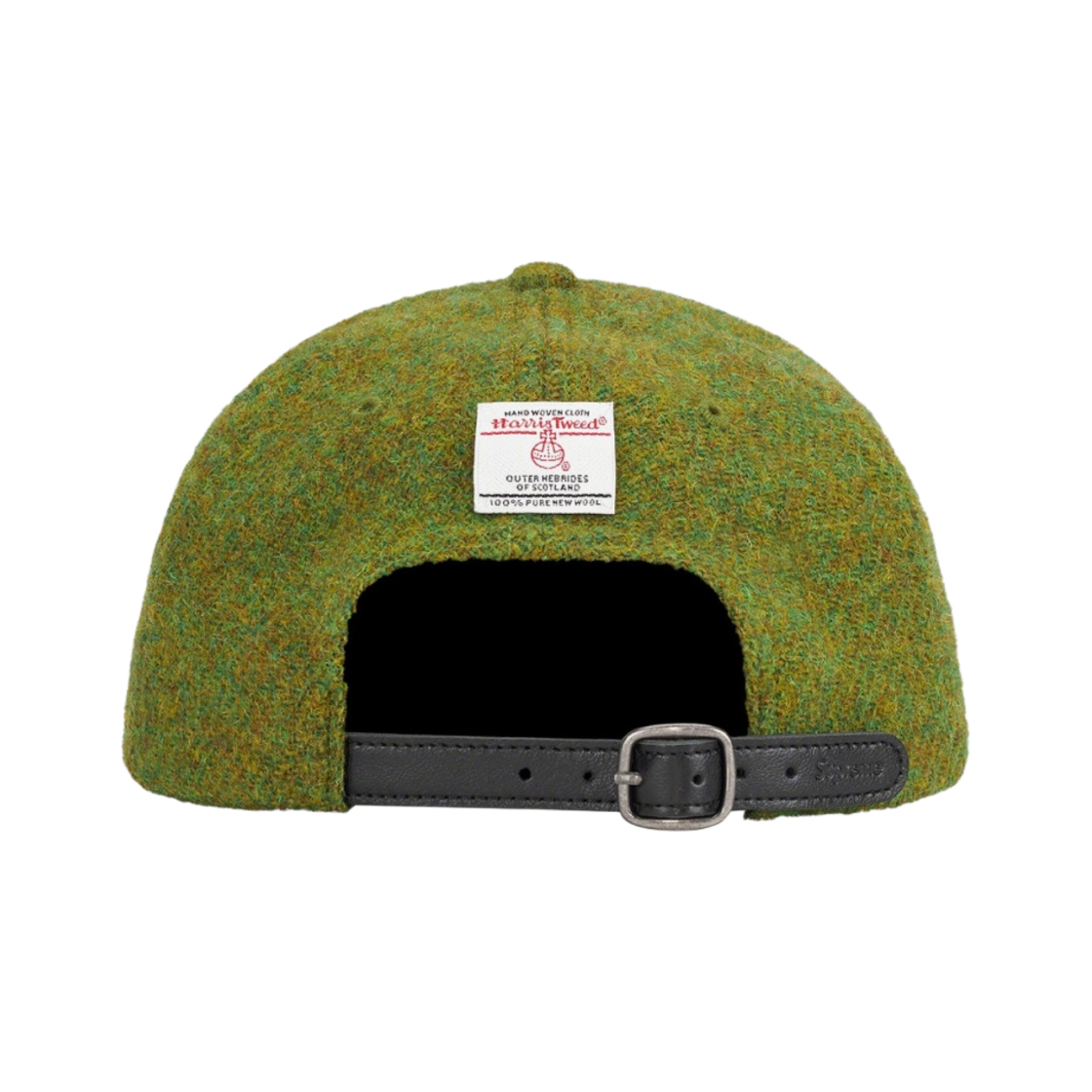 슈프림 해리스 트위드 클래식 로고 6-패널 캡 올리브 - 21FW(Supreme Harris Tweed Classic Logo 6-Panel Olive - 21FW) - 2
