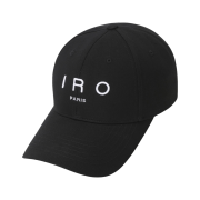 Iro Troyes Iro Logo Embroidery Washed Denim Ball Cap Blue
