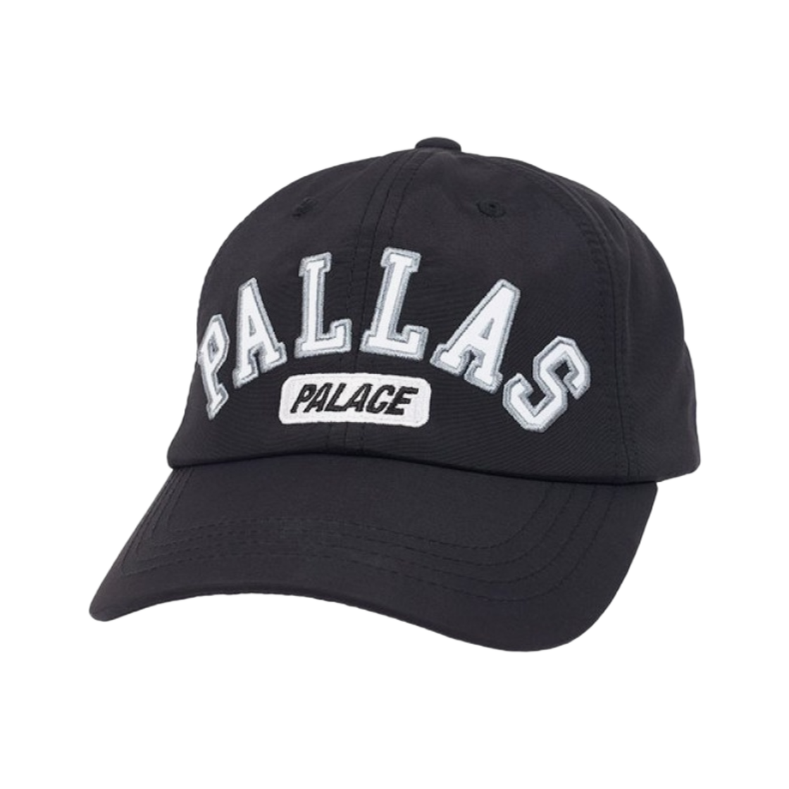 팔라스 팔라스 쉘 6-패널 캡 블랙 - 21SS(Palace Pallas Shell 6-Panel Black - 21SS) - 1