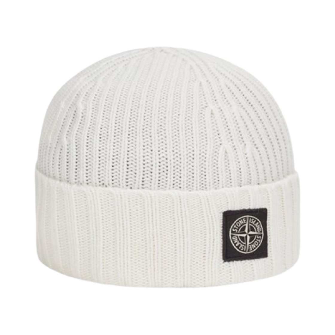 (키즈) 스톤 아일랜드 N03Z3 립드 울 캐시미어 비니 아이보리 - 23FW((Kids) Stone Island N03Z3 Ribbed Wool Cashmere Beanie Ivory - 23FW) - 1