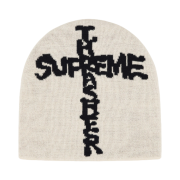 Supreme x Thrasher Beanie Stone - 24FW
