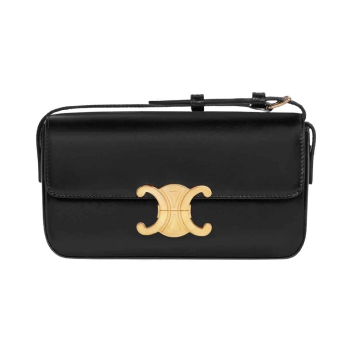 셀린느 숄더백 클로드 샤이니 카프스킨 블랙(Celine Shoulder Bag Claude in Shiny Calfskin Black)