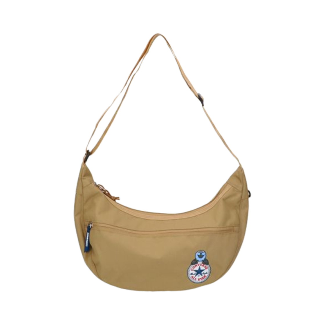 컨버스 x 퍼펫 순순 크레센트 슬링백 베이지(Converse x Puppet Sunsun Crescent Slingbag Beige)