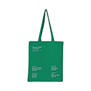 [ACOC X UDC PARIS] Lettering Eco Bag_Green