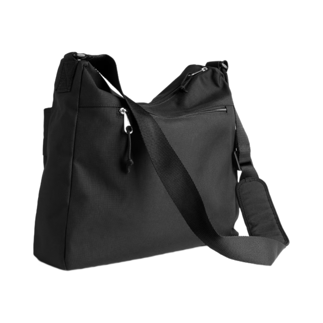 8271422ABOU1000 Balenciaga Explorer Hobo Messenger Bag Black - #3
