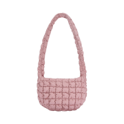 COS Quilted Messenger Bag Pink