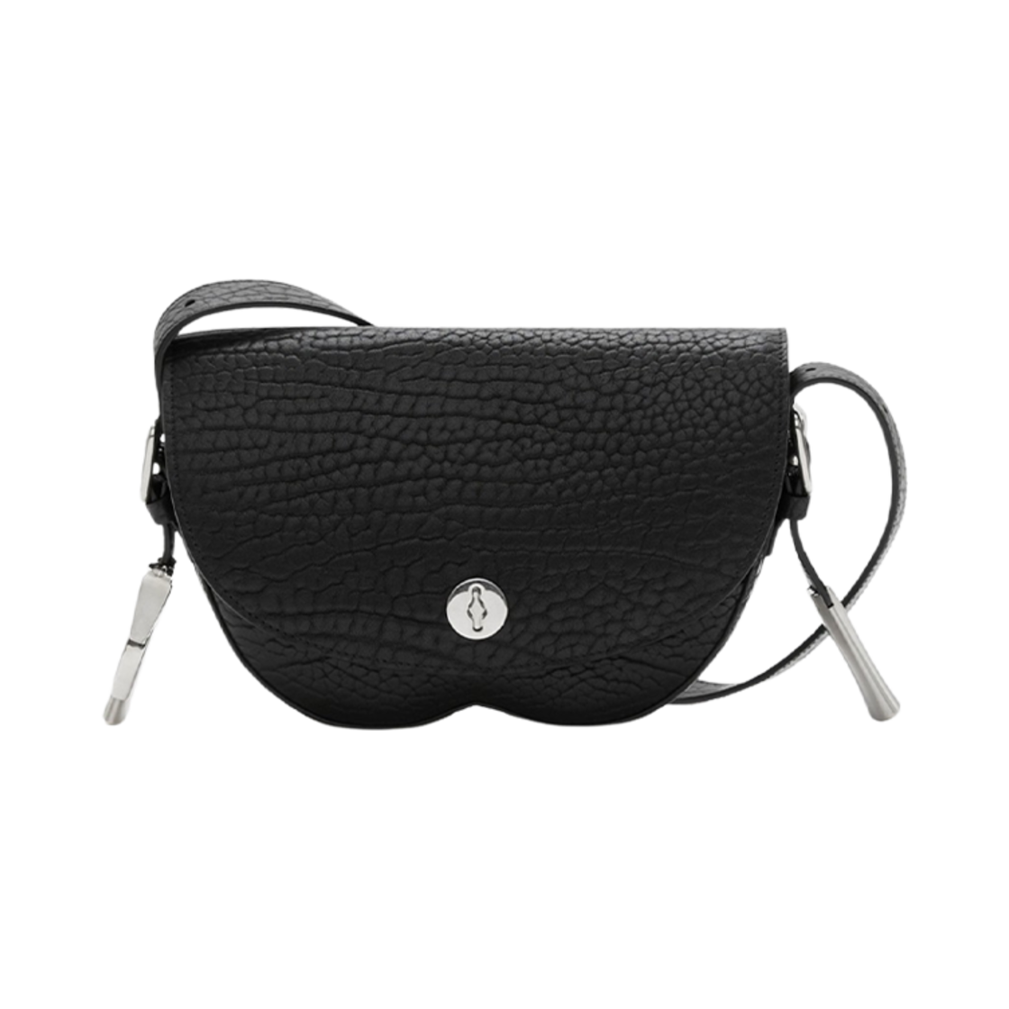 8075511 Burberry Chess Satchel Black