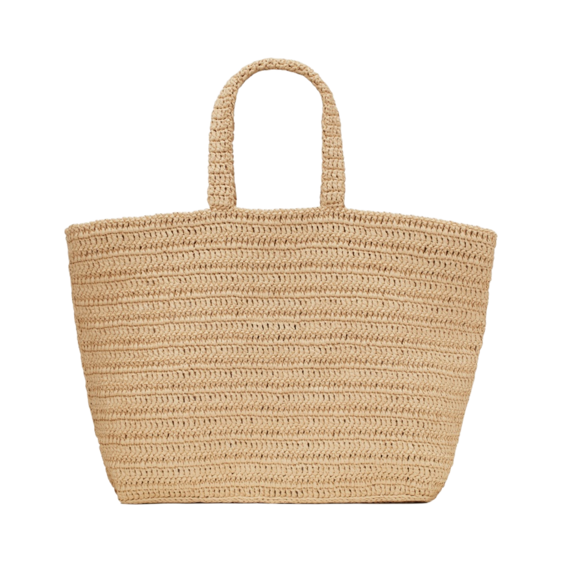 생로랑 라피아 크로쉐 리브 고쉬 서플 토트백 내츄럴(Saint Laurent Rive Gauche Supple Tote Bag in Raffia Crochet Natural) - 3