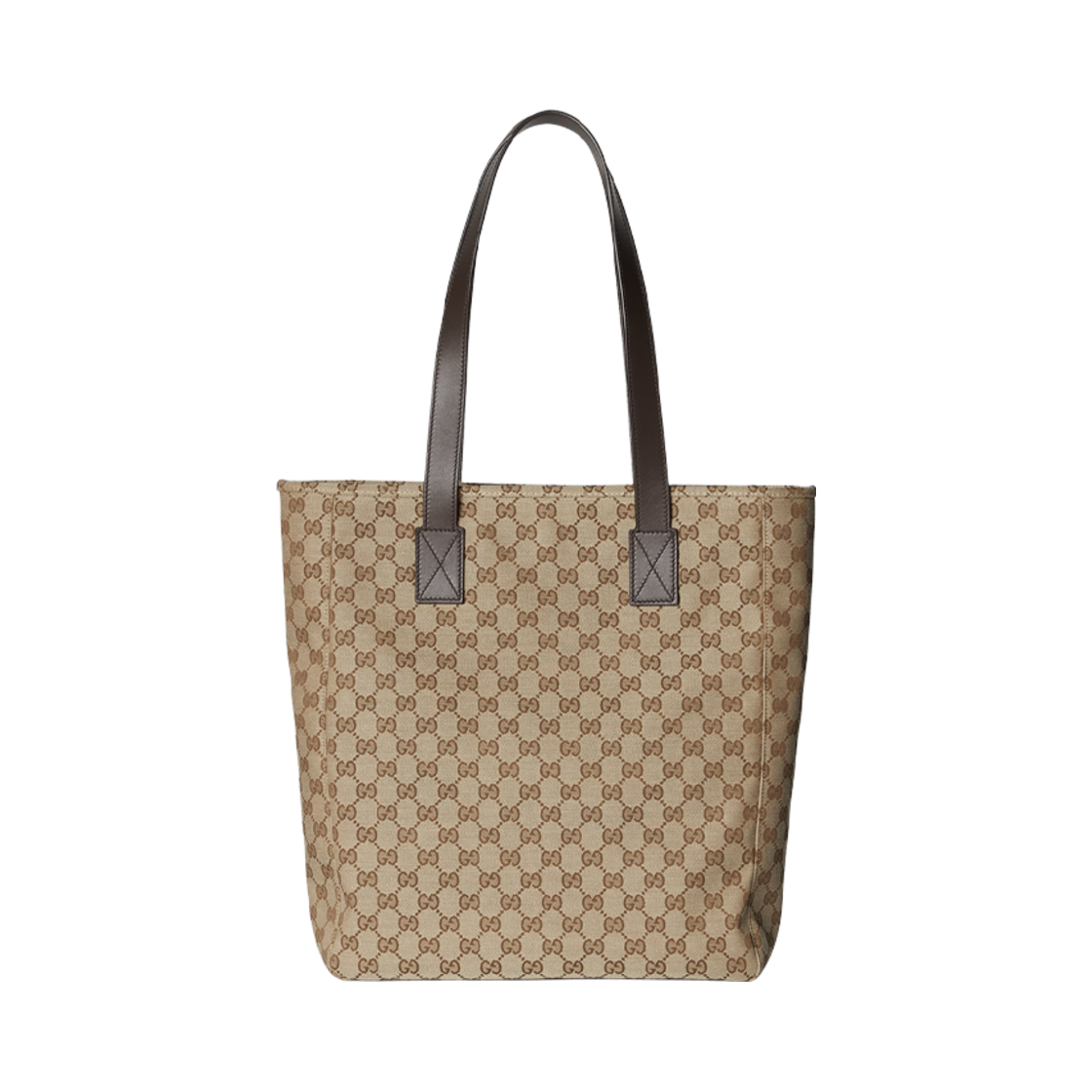 구찌 GG 캔버스 라지 토트 백 베이지 브라운(Gucci GG Canvas Large Tote Bag Beige Brown) - 3