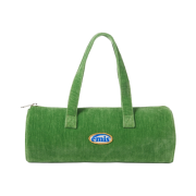 Emis Velvet Circular Bag Green