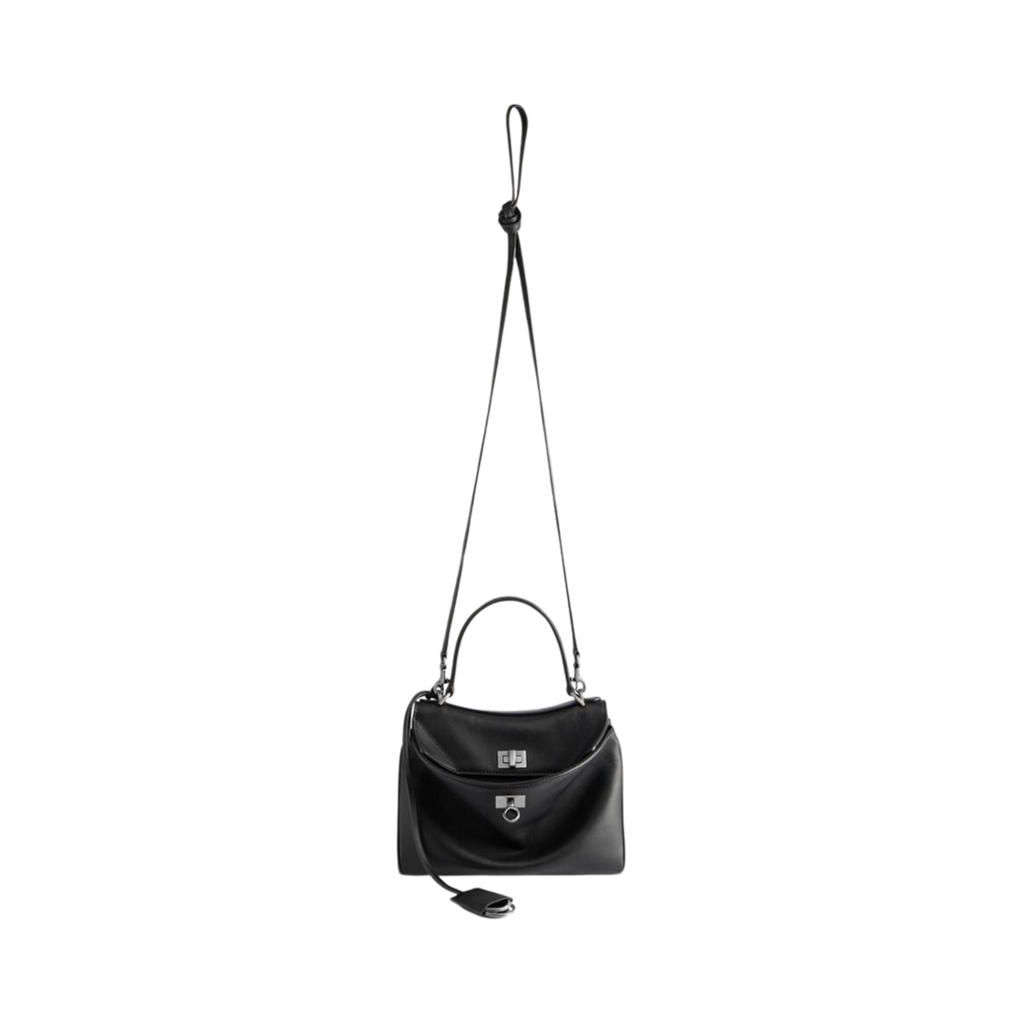 발렌시아가 로데오 미니 핸드백 블랙(Balenciaga Rodeo Mini Handbag Black) - 4