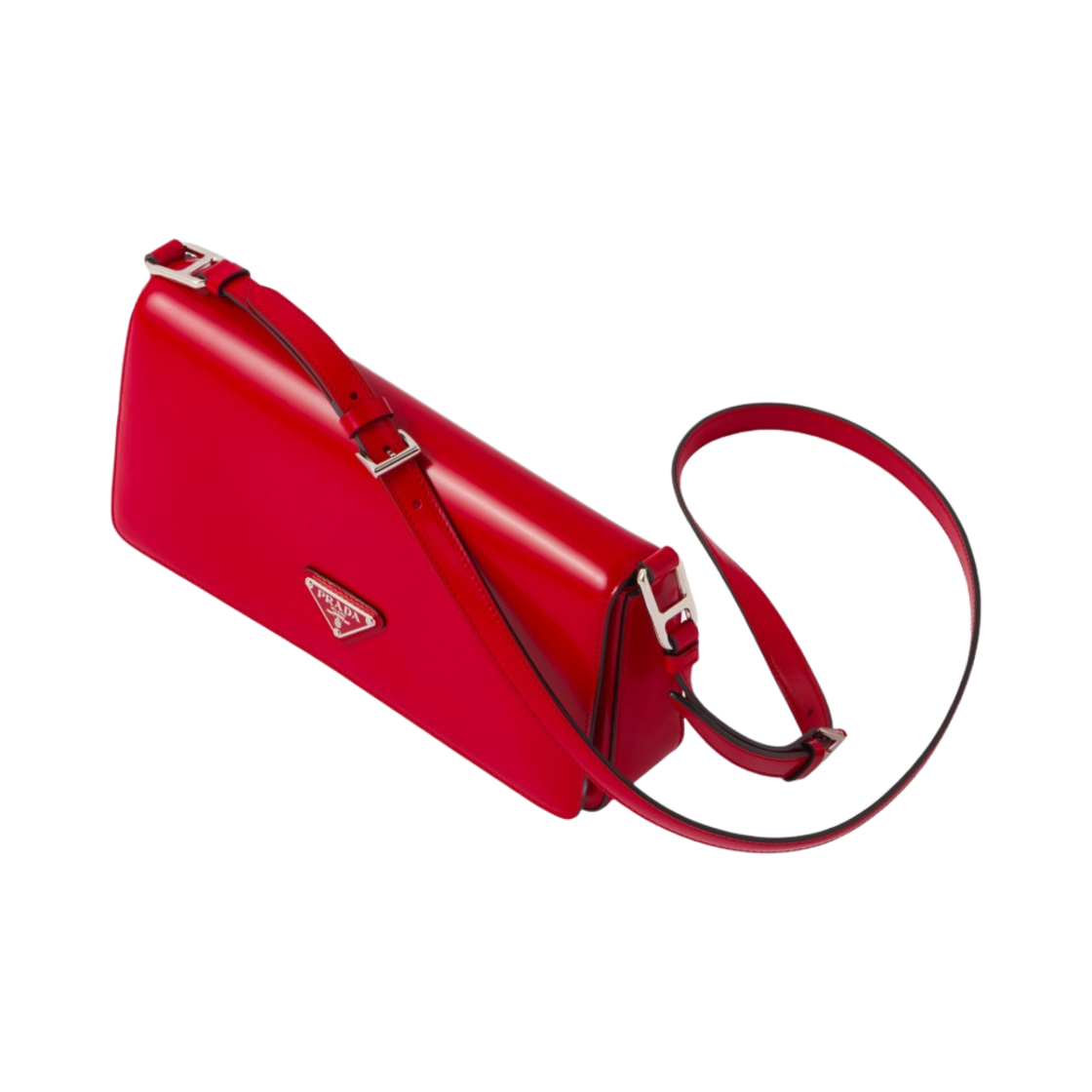 프라다 브러쉬드 레더 펨므 백 스칼렛(Prada Brushed Leather Femme Bag Scarlet) - 2