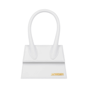 Jacquemus Le Chiquito Moyen Leather Handbag White
