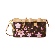 Louis Vuitton x Murakami Takashi Pochette Accessoires Sakura Brown