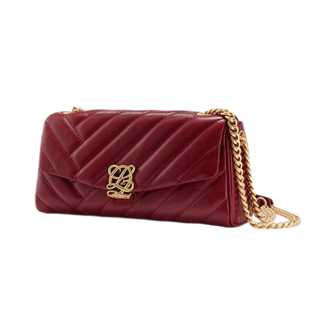 루이까또즈 L 퀼팅 탑 핸들 숄더 체인백 레드(Louis Quatorze L-Quilting Top Handle Shoulder Chain Bag Red) - 2