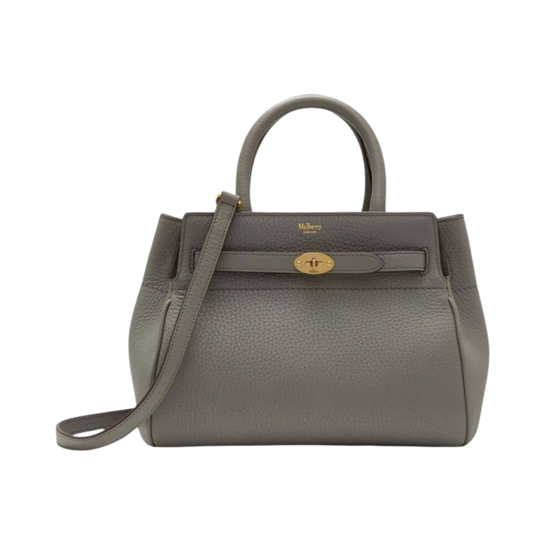멀버리 헤비 그레인 스몰 벨티드 베이스워터 그레이(Mulberry Heavy Grain Small Belted Bayswater Grey)