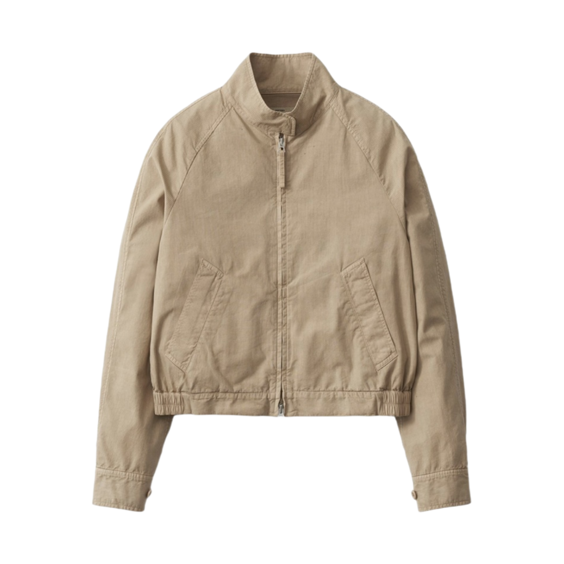 (W) 포터리 스윙 탑 블루종 베이지((W) Pottery Swing Top Blouson Beige)