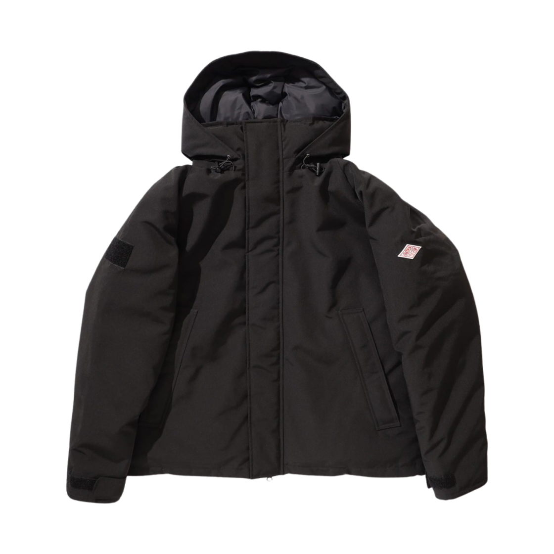 단톤 다운 아미 후드 자켓 블랙(Danton Down Army Hood Jacket Black)