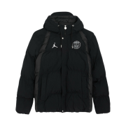 Jordan x Paris Saint-Germain Puffer Jacket Black - Asia