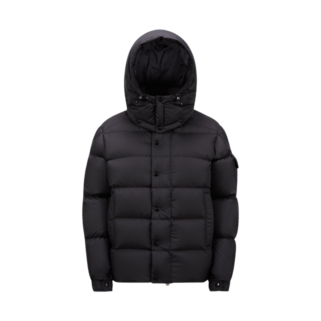 (W) 몽클레르 마야 70 쇼트 다운 자켓 블랙 - 24FW