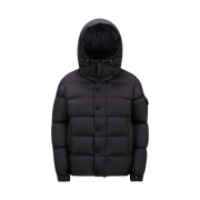 (W) Moncler Maya 70 Short Down Jacket Black - 24FW