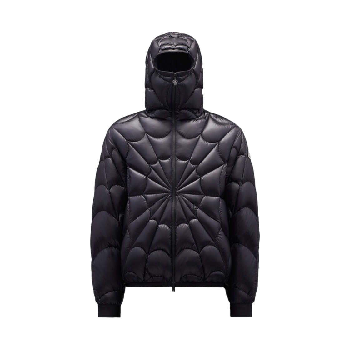 몽클레르 비올레 스파이더맨 쇼트 다운 자켓 블랙 - 22FW