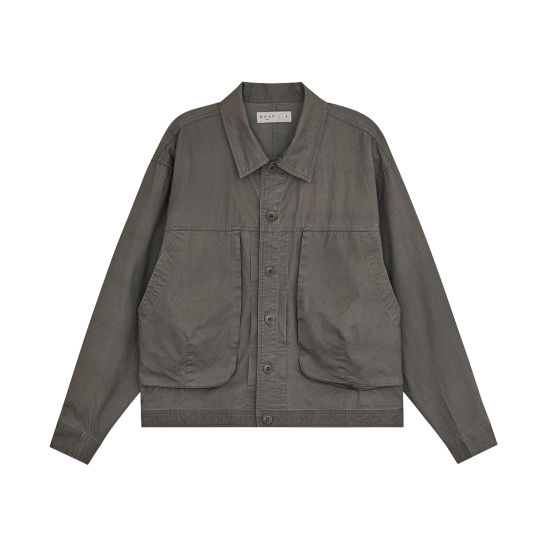 25NWTJK noun Washed Trucker Jacket Khaki