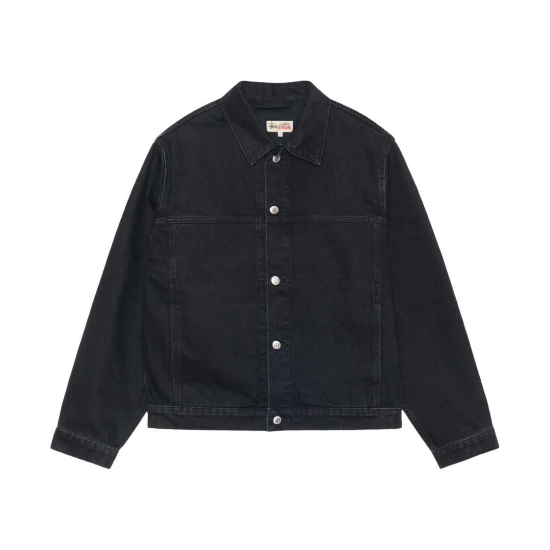 스투시 데님 트러커 자켓 머쉬룸 | Stussy | KREAM