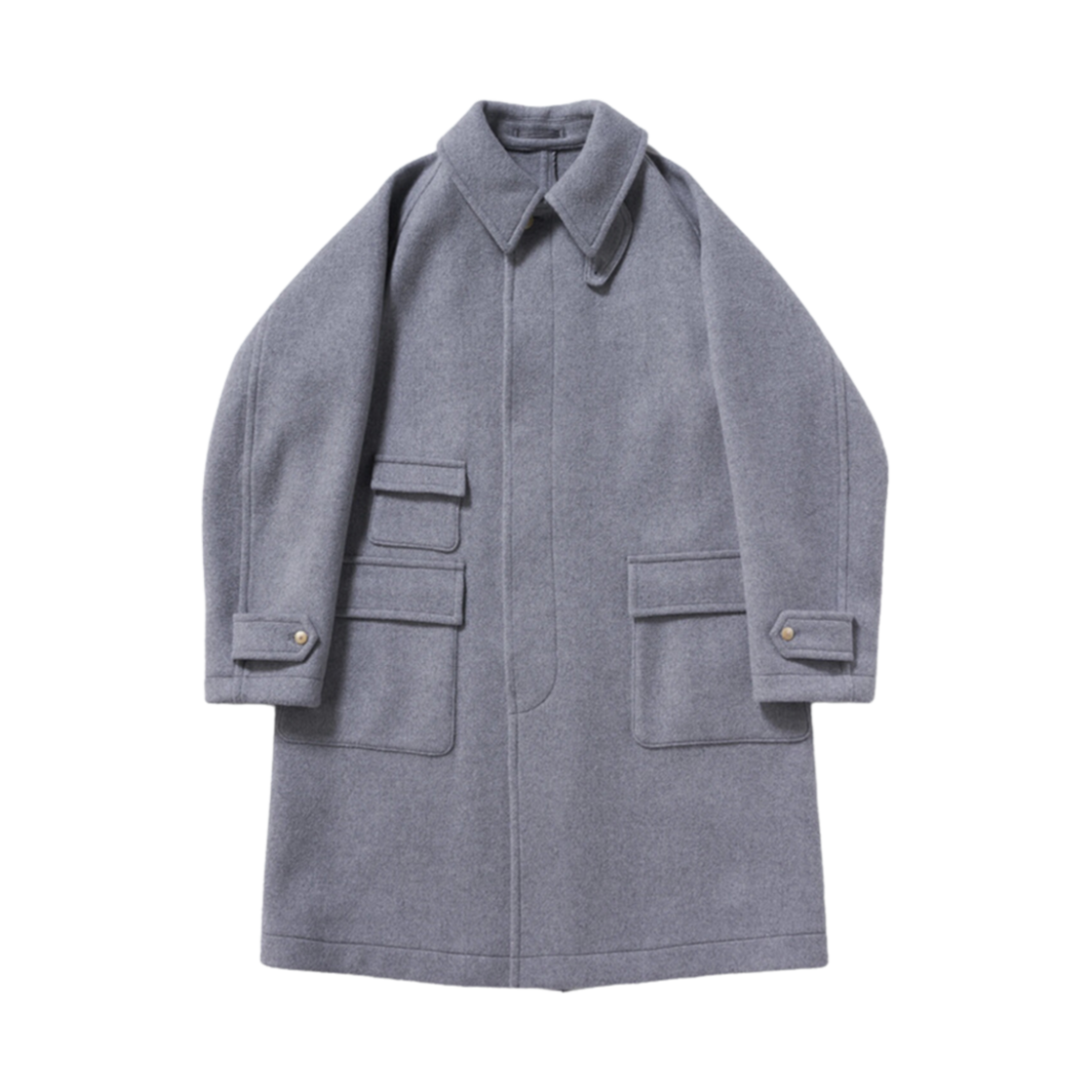 캡틴 선샤인 트래블러 코트 탑 그레이