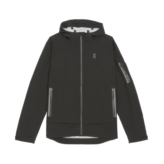 1WE10380553 (W) On Running Trek Jacket Black