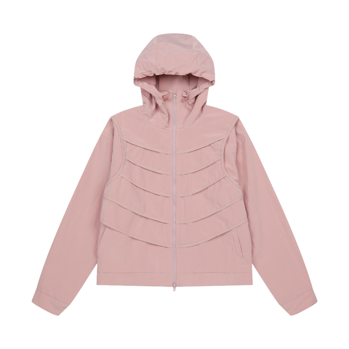 E01JK04PK Problemallways Catcher's Armor Windbreaker Jacket Pink