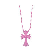 Chrome Hearts Silichrome CH Cross Pendant Pink 2022