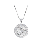 Supreme x Jacob & Co. Sterling Silver Zodiac Pendant Silver Capricorn - 24FW