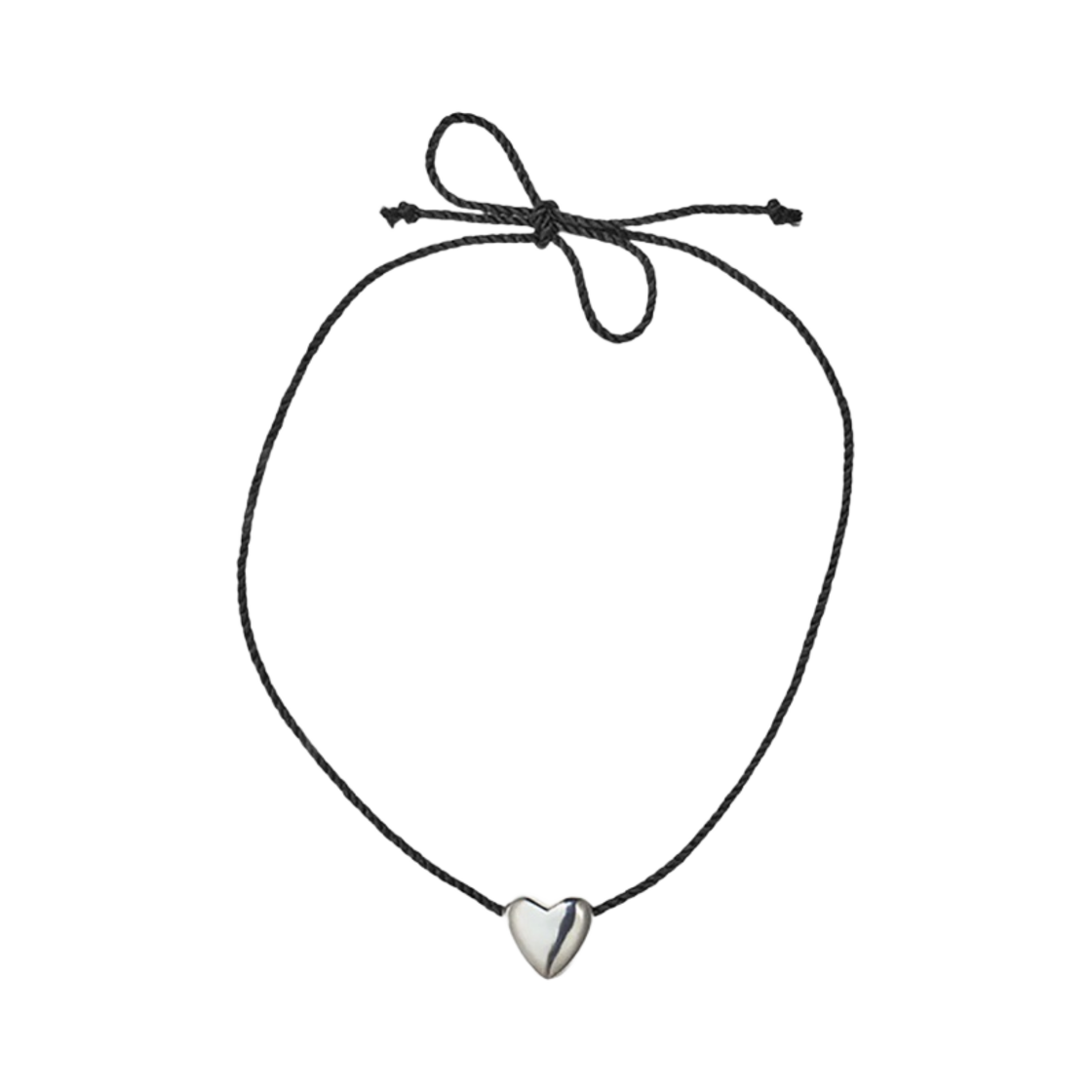 아니카 이네즈 스몰 하트 네클리스 실버(Annika Inez S Heart Necklace Silver)