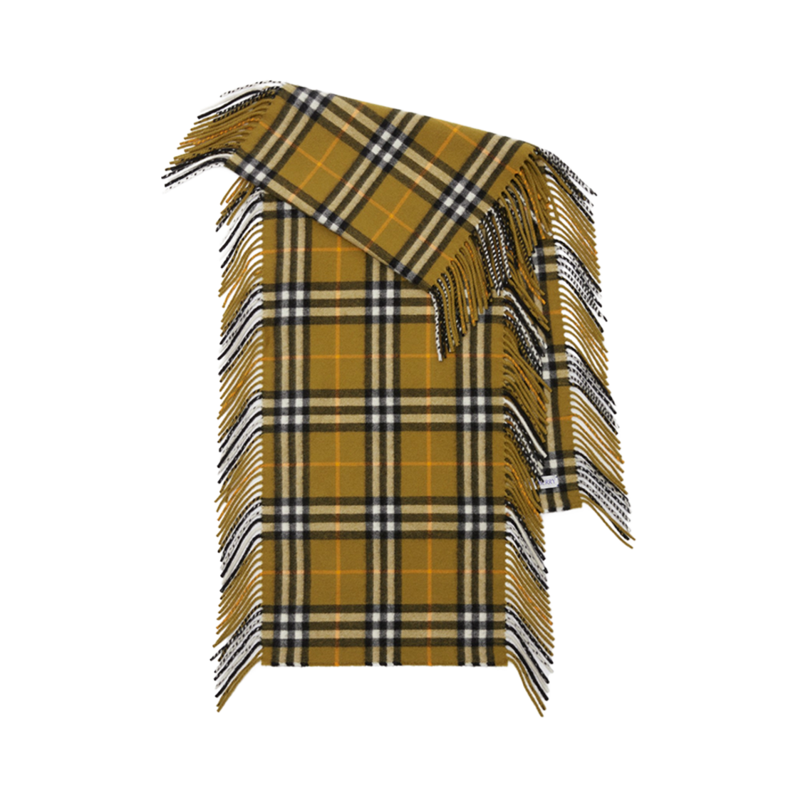 버버리 체크 캐시미어 해피 머플러 옥사이드(Burberry Check Cashmere Happy Muffler Oxide) - 1