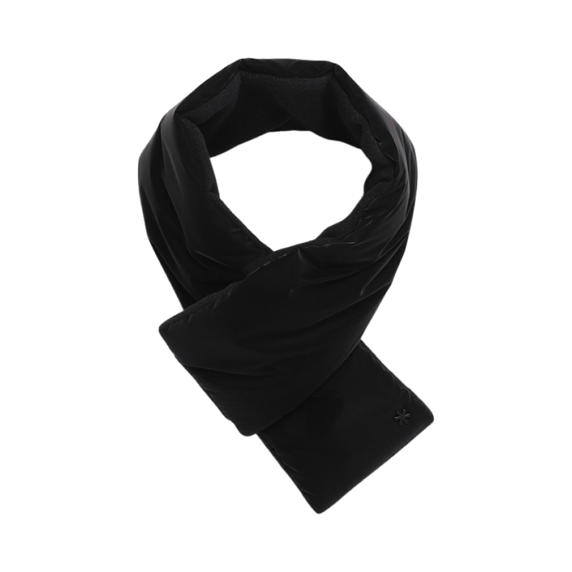 S24WUTWA03BK Snow Peak Silky Padded Muffler Black