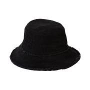 (W) Miu Miu Denim Bucket Hat Black
