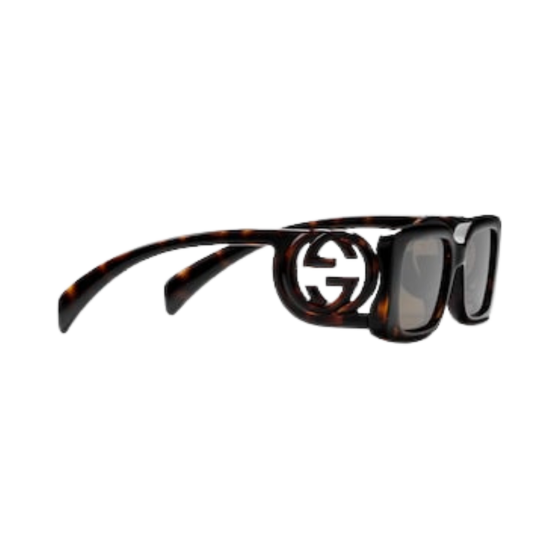 구찌 렉탱귤러 프레임 선글라스 톨토이즈쉘(Gucci Rectangular Frame Sunglasses Tortoiseshell) - 2