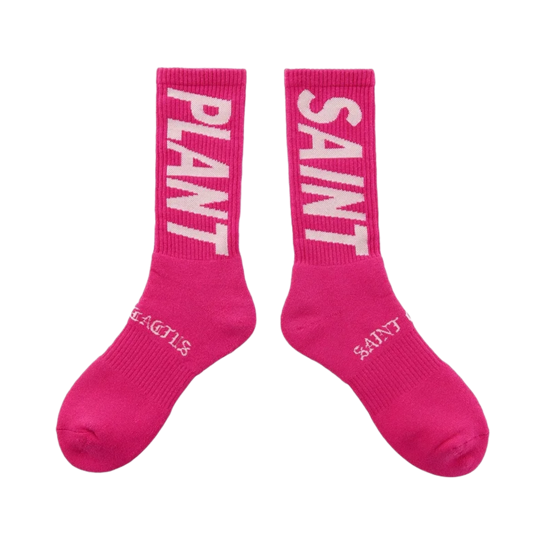 세인트 마이클 x CPFM 세인트 플랜트 삭스 핑크 - 24AW(Saint Mxxxxxx x Cactus Plant Flea Market Saint Plant Socks Pink - 24AW)