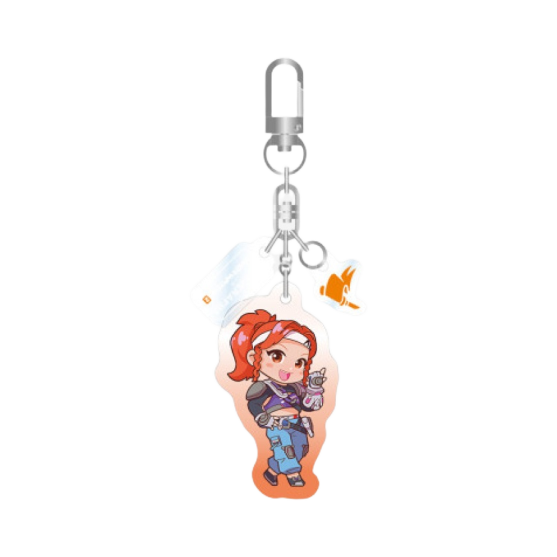 블리자드 x 르세라핌 오버워치 2 아크릴 키링 SD 버전 브리기테(Blizzard x LE SSERAFIM Overwatch 2 Acrylic Keyring SD Ver. Brigitte)