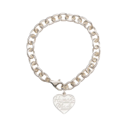 Human Made Heart Silver Bracelet Silver