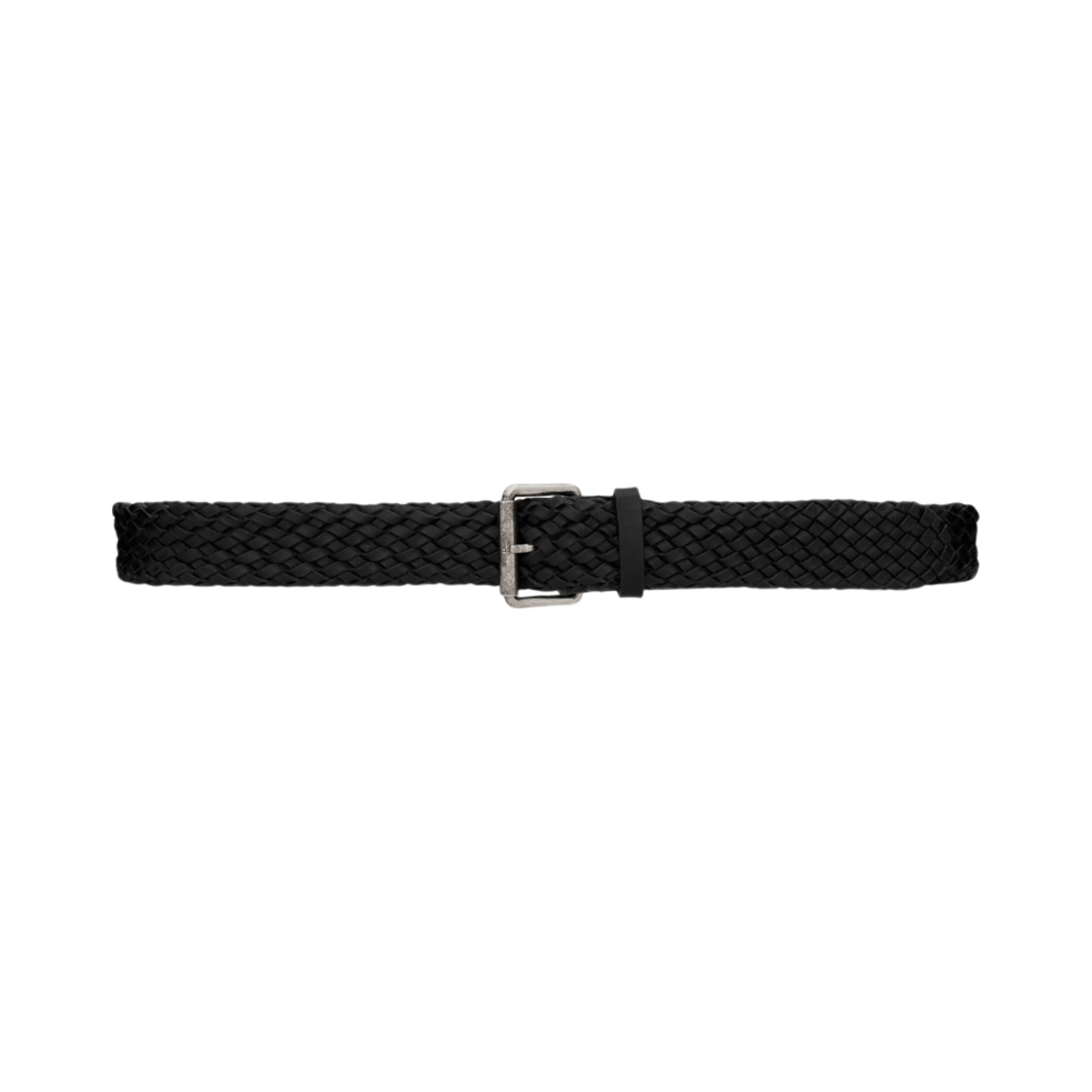생로랑 모터사이클 버클 베지터블 탠 레더 블랙(Saint Laurent Motorcycle Buckle in Vegetable-Tanned Leather Black) - 1
