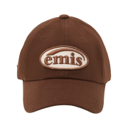 Emis Tone On Tone Wappen Ball Cap Brown