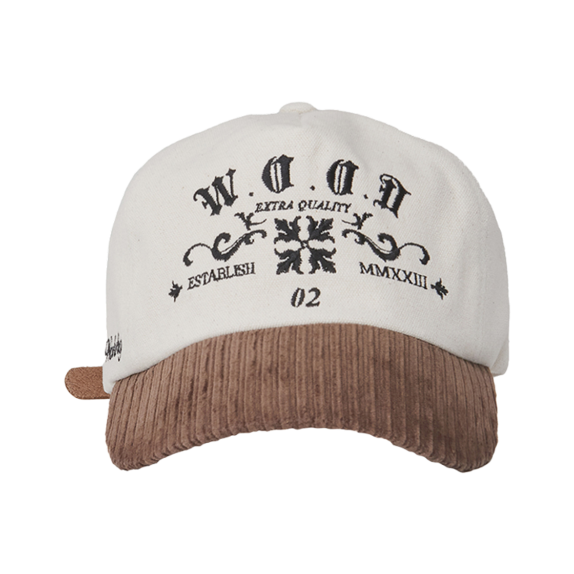 24FWCP01BE Woodman Corduroy Antique Ballcap Beige