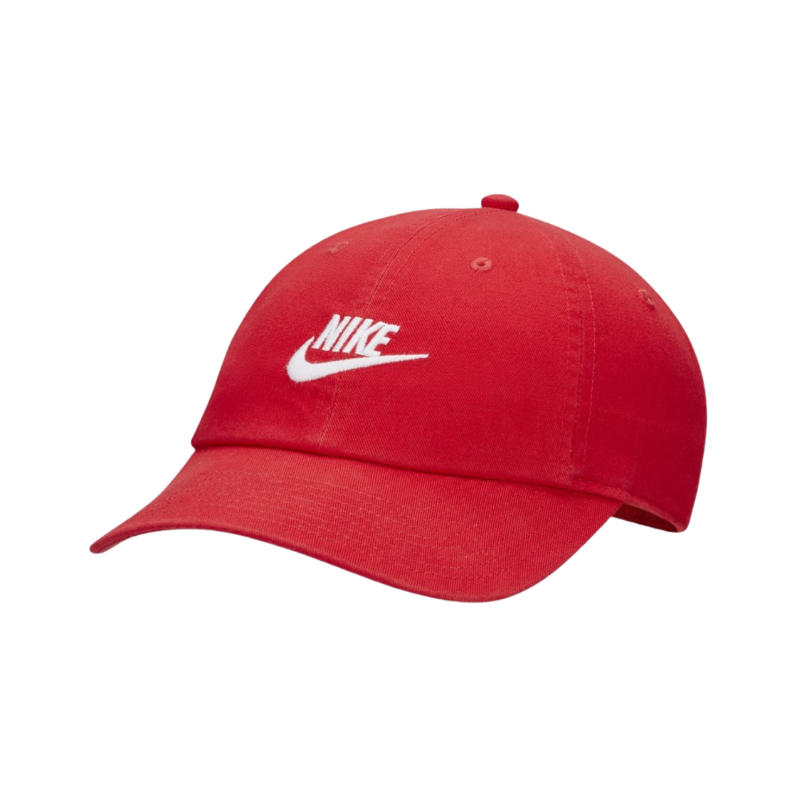 나이키 클럽 언스트럭처 퓨추라 워시드 캡 유니버시티 레드(Nike Club Unstructured Futura Washed Cap University Red)
