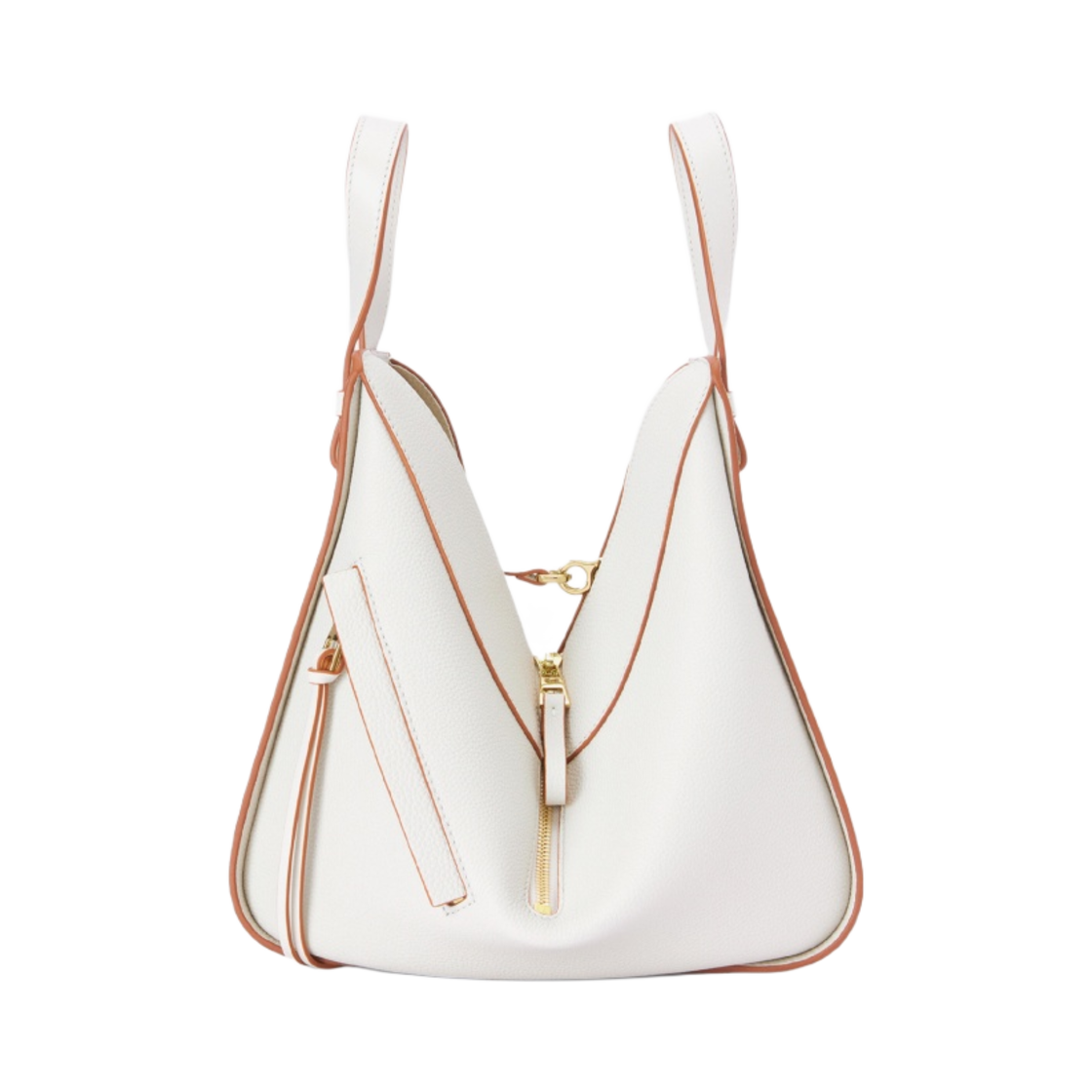 로에베 스몰 해먹백 소프트 그레인드 카프스킨 소프트 화이트(Loewe Small Hammock Bag in Soft Grained Calfskin Soft White) - 3