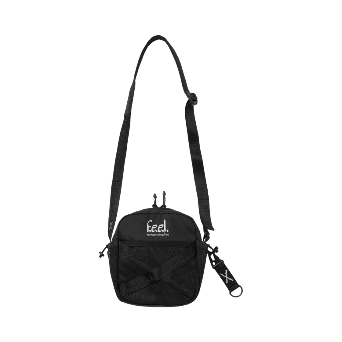 디스이즈네버댓 x 퍼블릭 릴리즈 에너지 레벨 디지-디제이 백 블랙(thisisneverthat x Public Release Energy Level DIGI-DJ Bag Black)
