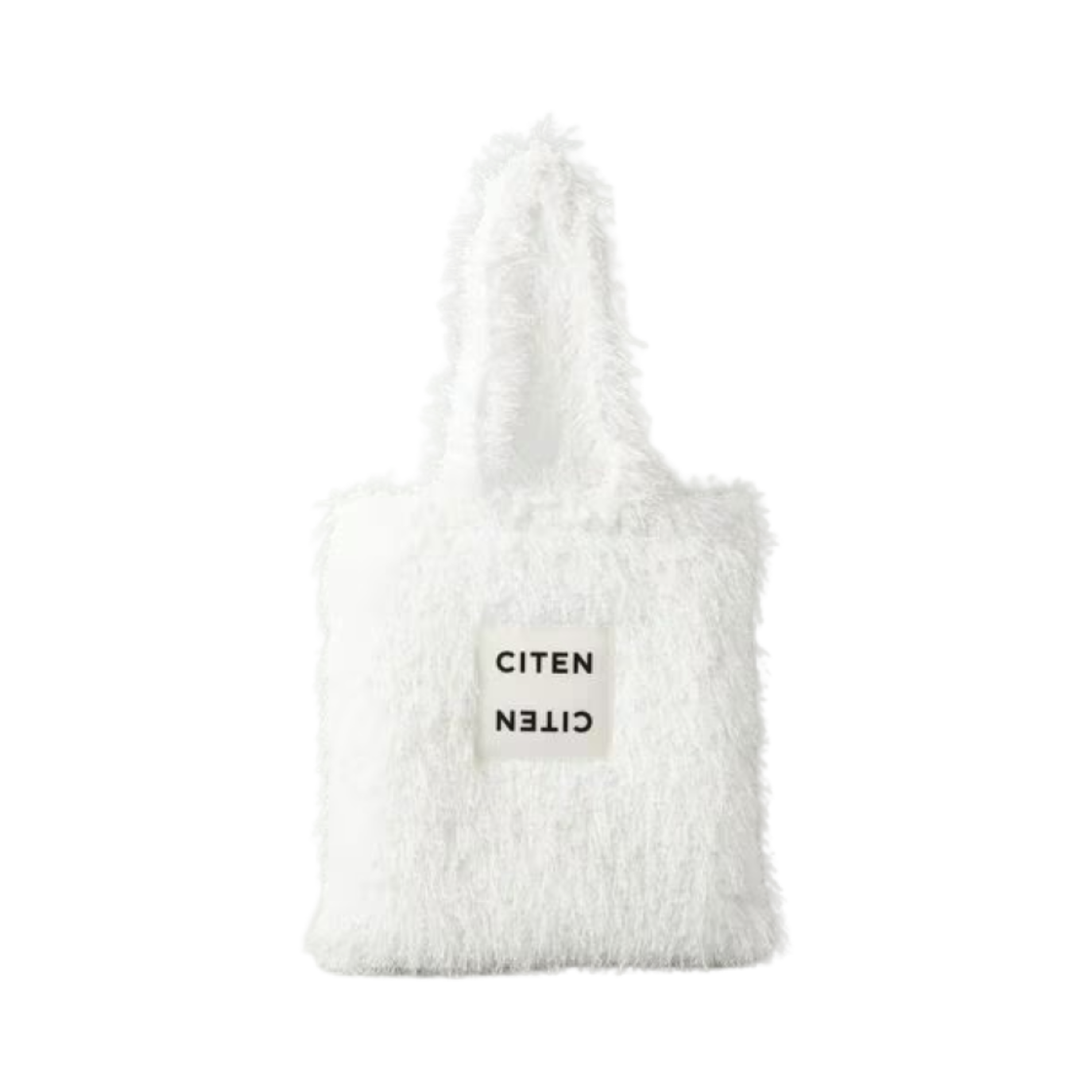 시텐 프린지 토트백 화이트(Citen Fringe Tote Bag White) - 1